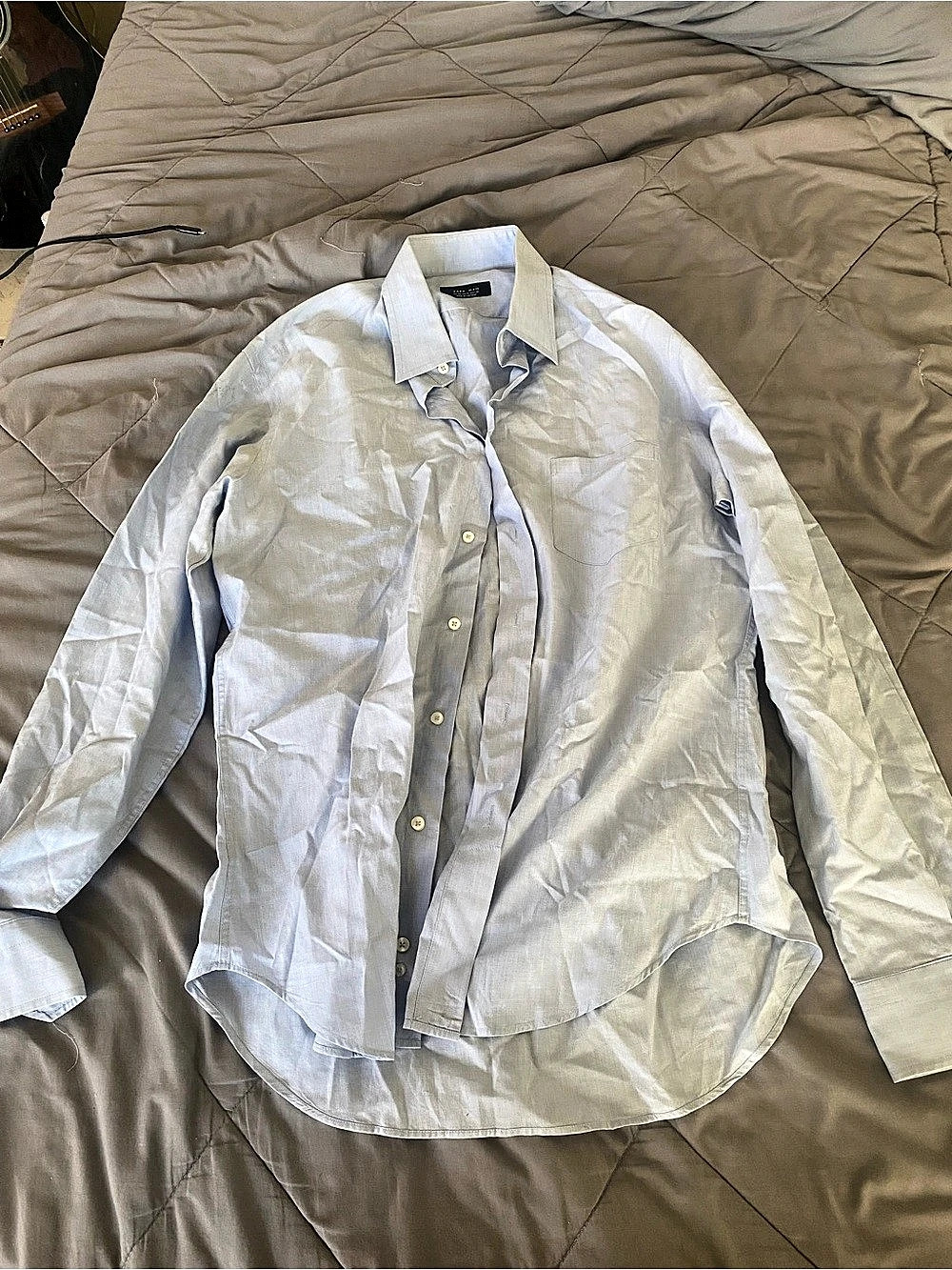 Zara Man Casual Button Down Shirt Size Medium